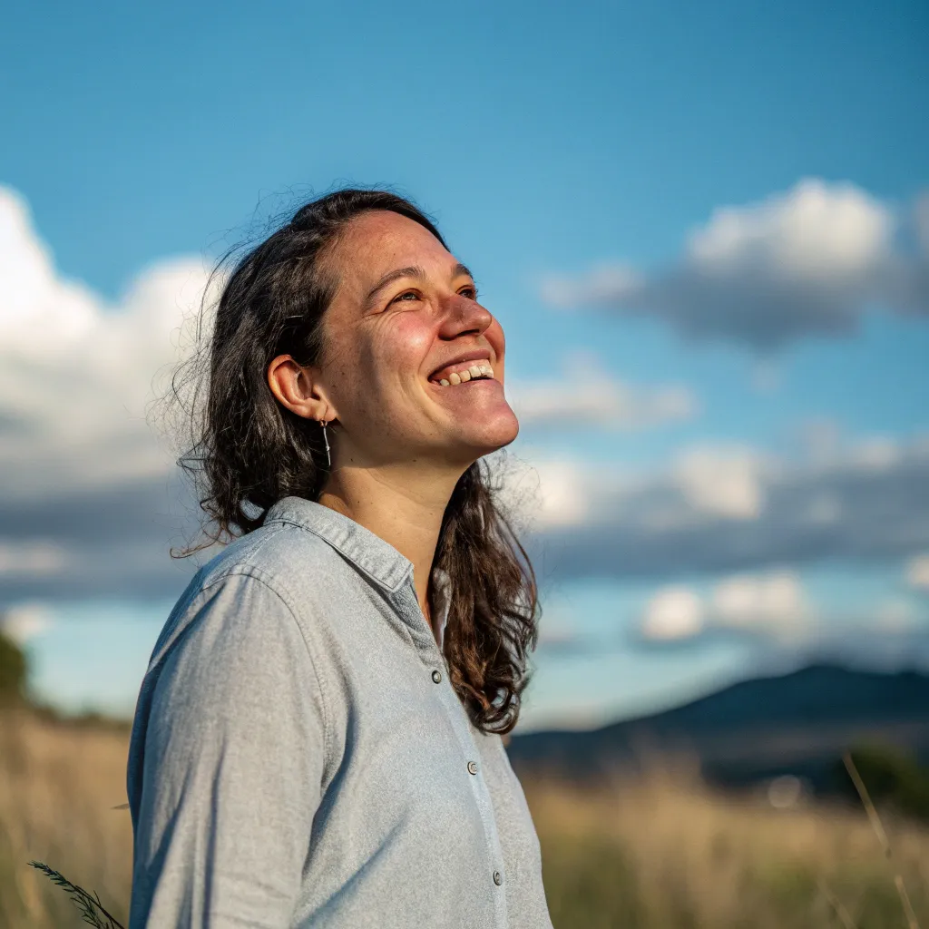 Sara Thompson smiling